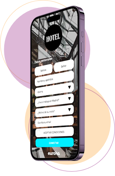 Aplicación de Eurona para hoteles